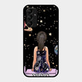 Girl In Universe Customised Glossy Metal Case Cover For Samsung Galaxy A14 5G