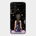 Girl In Universe Customised Glossy Metal Case Cover For Samsung Galaxy A55 5G