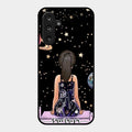 Girl In Universe Customised Glossy Metal Case Cover For Samsung Galaxy F36 5G
