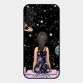 Girl In Universe Customised Glossy Metal Case Cover For Samsung Galaxy M34 5G