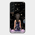 Girl In Universe Customised Glossy Metal Case Cover For Samsung Galaxy S22 5G
