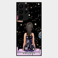 Girl In Universe Customised Glossy Metal Case Cover For Samsung Galaxy S22 Ultra 5G