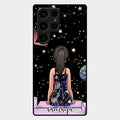 Girl In Universe Customised Glossy Metal Case Cover For Samsung Galaxy S24 Ultra 5G