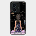 Girl In Universe Customised Glossy Metal Case Cover For Vivo T1 Pro 5G
