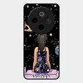 Girl In Universe Customised Glossy Metal Case Cover For Vivo T4 5G