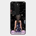 Girl In Universe Customised Glossy Metal Case Cover For Vivo V29 5G