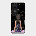 Girl In Universe Customised Glossy Metal Case Cover For Vivo V40 Pro 5G