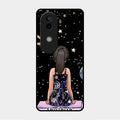 Girl In Universe Customised Glossy Metal Case Cover For Vivo V40E 5G
