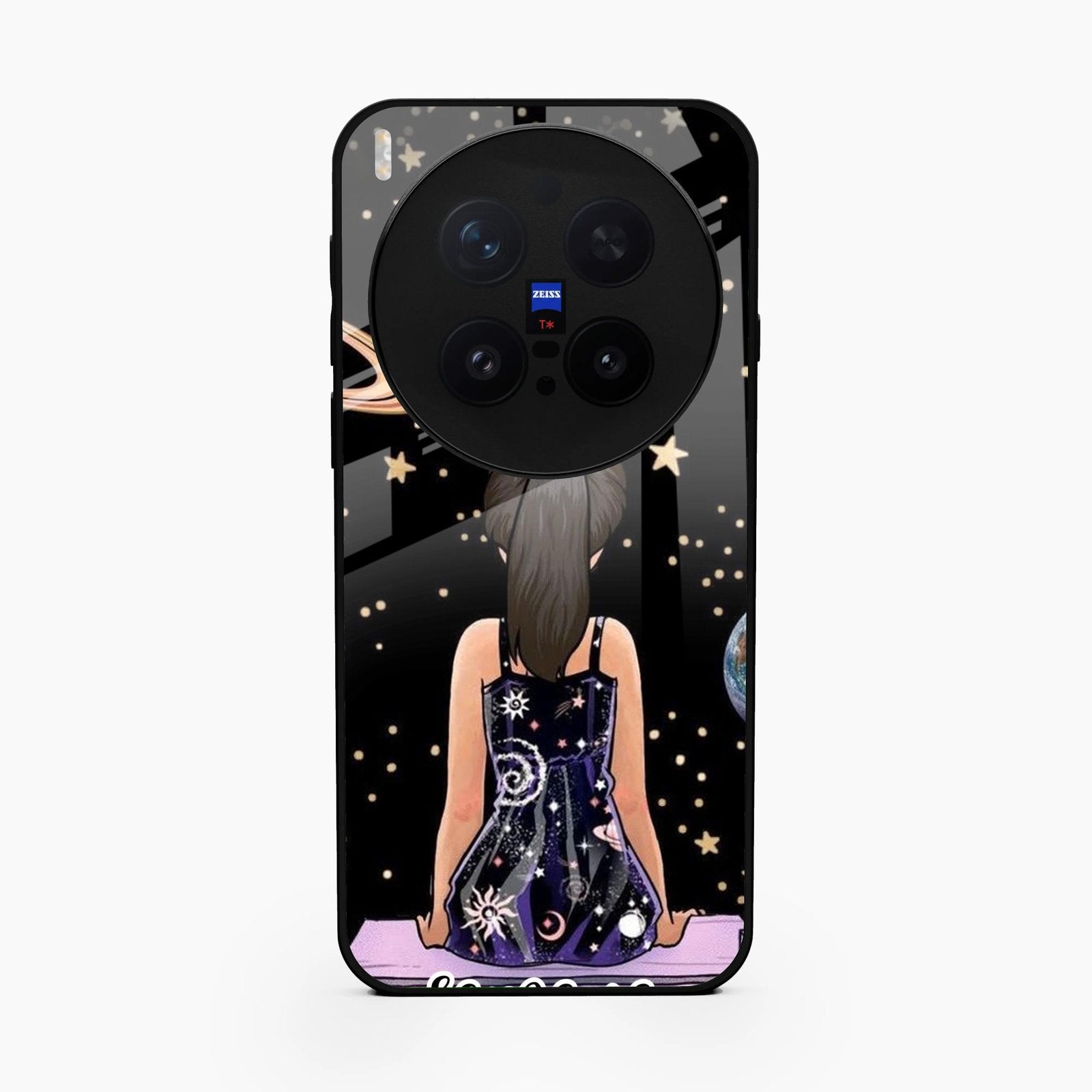 Girl In Universe Customised Glossy Metal Case Cover For Vivo X300 Pro 5G