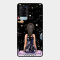 Girl In Universe Customised Glossy Metal Case Cover For Vivo X60 5G
