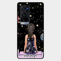Girl In Universe Customised Glossy Metal Case Cover For Vivo X60 Pro Plus 5G