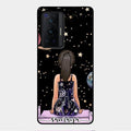 Girl In Universe Customised Glossy Metal Case Cover For Vivo X70 Pro 5G