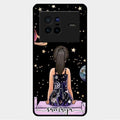 Girl In Universe Customised Glossy Metal Case Cover For Vivo X80 5G