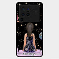 Girl In Universe Customised Glossy Metal Case Cover For Vivo X80 Pro 5G