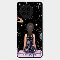 Girl In Universe Customised Glossy Metal Case Cover For Vivo X90 5G