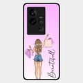 Girl With Bag Glass Case Cover For Iqoo 11 5G