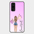 Girl With Bag Glass Case Cover For Iqoo Z3 5G