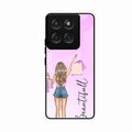 Girl With Bag Glass Case Cover For Motorola Edge 60 5G