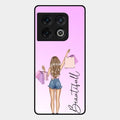 Girl With Bag Glass Case Cover For Oneplus 10 Pro 5G