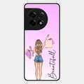 Girl With Bag Glass Case Cover For Oneplus 11R 5G