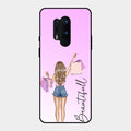 Girl With Bag Glass Case Cover For Oneplus 8 Pro