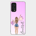 Girl With Bag Glass Case Cover For Oneplus Nord 2 5G