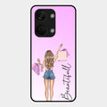 Girl With Bag Glass Case Cover For Oneplus Nord 3 5G