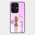 Girl With Bag Glass Case Cover For Oneplus Nord Ce 3 5G