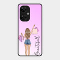 Girl With Bag Glass Case Cover For Oneplus Nord Ce 3 Lite 5G