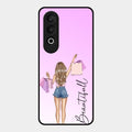 Girl With Bag Glass Case Cover For Oneplus Nord Ce 4 5G