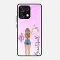 Girl With Bag Glass Case Cover For Oppo F31 5G