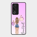 Girl With Bag Glass Case Cover For Oppo K12X 5G