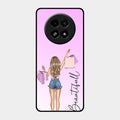 Girl With Bag Glass Case Cover For Realme 13 5G