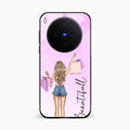 Girl With Bag Glass Case Cover For Vivo X300 5G