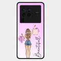 Girl With Bag Glass Case Cover For Vivo X80 Pro 5G