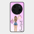 Girl With Bag Glass Case Cover For Xiaomi 14 Ultra
