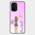 Girl With Bag Glass Case Cover For Xiaomi Mi 11X 5G