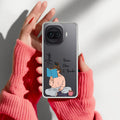 Girl with Book Customize Transparent Silicon Case For iQOO 15R 5G