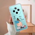 Girl with Book Customize Transparent Silicon Case For iQOO Z10 5G