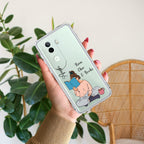 Girl with Book Customize Anti Yellow Case For Vivo V40e 5G