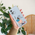 Girl with Book Customize Anti Yellow Case For Motorola Edge 40 Neo 5G