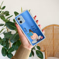 Girl with Book Customize Anti Yellow Case For Motorola G64 5G