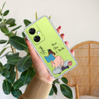 Girl with Book Customize Transparent Silicon Case For OnePlus Nord CE 3 Lite 5G
