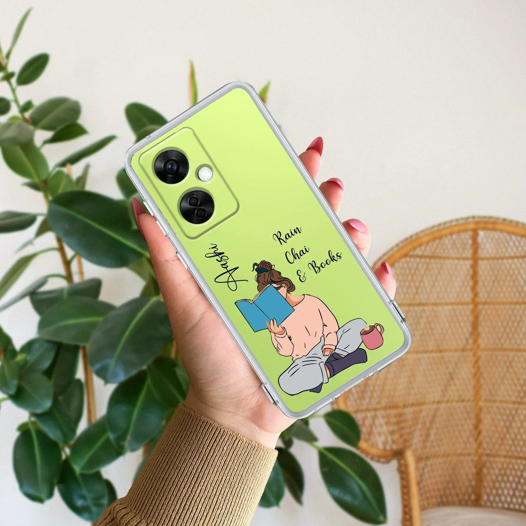 Girl with Book Customize Transparent Silicon Case For OnePlus - ShopOnCliQ