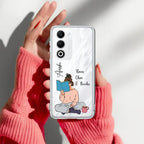 Girl with Book Customize Anti Yellow Case For Oppo A5 5G