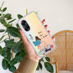 Girl with Book Customize Anti Yellow Case For Oppo Reno 8T 5G