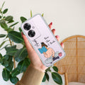 Girl with Book Customize Anti Yellow Case For Oppo F25 Pro 5G