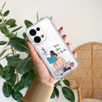Girl with Book Customize Anti Yellow Case For Oppo Reno 13 5G