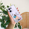 Girl with Book Customize Anti Yellow Case For Oppo Reno 13 Pro 5G