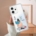 Girl with Book Customize Anti Yellow Case For OPPO Reno 14 Pro 5G